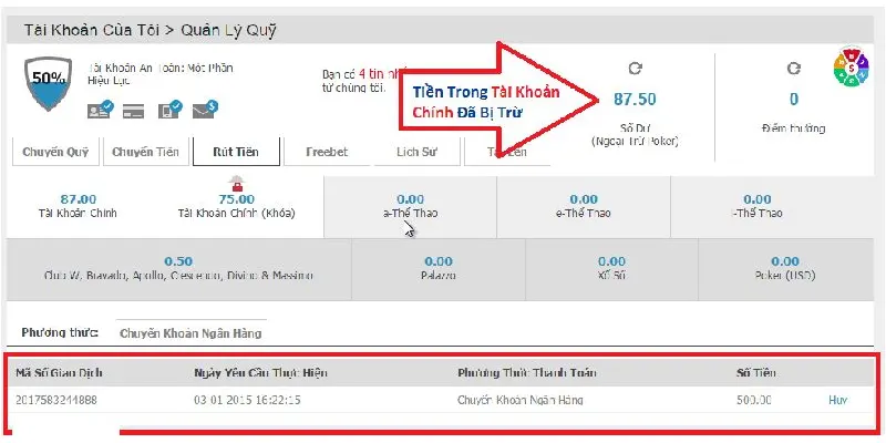 Hướng Dẫn Rút Tiền J88 Nhanh Chóng Tiền Về Liền Tay